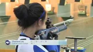 Raffles Institution dominates A Division Girls Air Rifle Team category