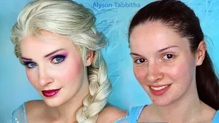 Elsa (FROZEN) Makeup Transformation - Cosplay Tutorial