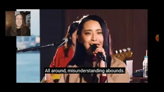 BAND-MAID / カタルシス「カタルシス」Acoustic Ver. (公式ライブビデオ) リアクション。