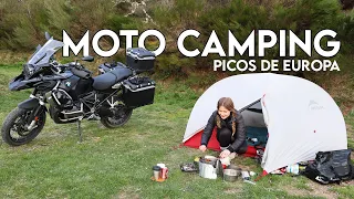 Motorcycle Adventure In Picos De Europa - Our Moto Camping Experience!