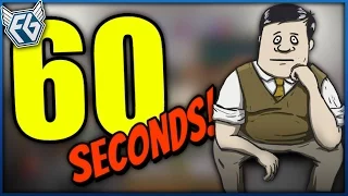 Český GamePlay | 60 Seconds! #1 - Rodina Nebo Jídlo?