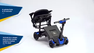 Drive Auto Folding 4 Wheeled Scooter