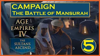 The Sultans Ascend | The Battle of Mansurah | Age of Empires IV | No Commentary