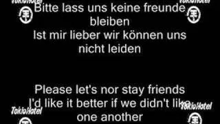 Tokio Hotel - Freunde Bleiben (german/english text)