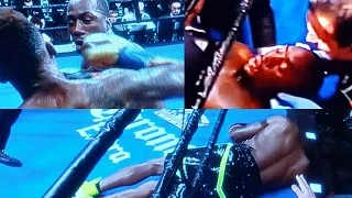 (WHOA!) JERMELL CHARLO SAVAGE KO OF CHARLES HATLEY - FULL FIGHT AFTERMATH; CHARLOS CALLS OUT HURD