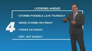 New Orleans Weather: Thursday night and Friday could see rainstorms, 90 degree heat returns