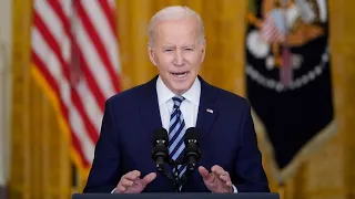 WATCH: Biden's full statement on Russian invasion of Ukraine