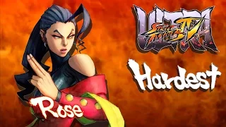 Ultra Street Fighter IV - Rose Arcade Mode (HARDEST)