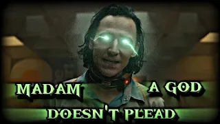 Loki edit - madam a god doesn't plead || funk of galáctio - sxid edit