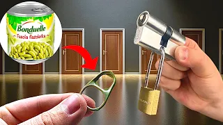 🔥Open ANY Lock without a KEY! BEST WAYS TO OPEN A LOCK❗️
