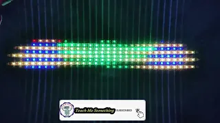 neopixel matrix arduino | rgb led matrix || RGB LED Matrix | Adafruit Neopixel 32x8 led matrix | 8x8