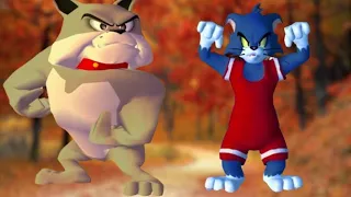 Tom and Jerry War of the Whiskers: Spike vs Beach Tom Gameplay HD - Funny Cartoon