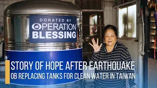 Lai's Story of Hope after Taiwan Earthquake