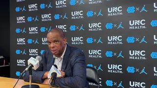 UNC Hubert Davis Post-St. Augustine's Press Conference