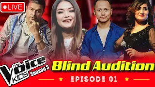 The Voice Kids Season -3-2024 || Blind Audition Episode -01