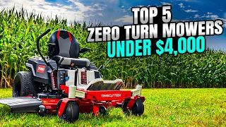 5 Best Zero Turns Under $4,000