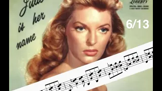 I Love You (Julie London & Barney Kessel Guitar Transcription 6/13)