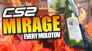 EVERY Molotov you NEED for Mirage in CS2