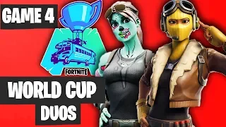 Fortnite World Cup DUO Game 4 Highlights [Fortnite World Cup Highlights]