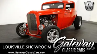 1932 Ford 3 Window Coupe, Gateway Classic Cars Louisville #2293 LOU