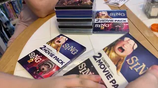 Sing: 2 Movie Pack DVD Unboxing