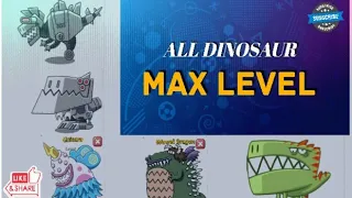 🔥Crazy Dino Park All Dinosaur MAX level 😱🥰 || #dinopark #gaming