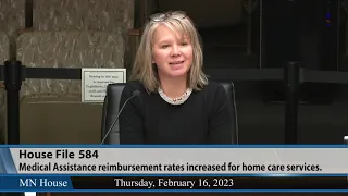 House Human Services Finance Committee 2/16/23