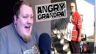 Grandpa's kitchen with Angry Grandpa - Grillin' Out REACTION!!!