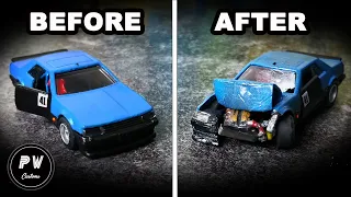 DRIFT CRASH Nissan 🇯🇵 SKYLINE 🇯🇵  R30.| Custom Hot Wheels