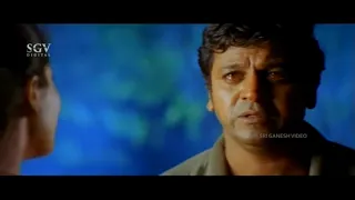 Shivarajkumar Gets Emotional After Seeing Ex-Lover | Santha Kannada Movie Best Scene | Sridevika