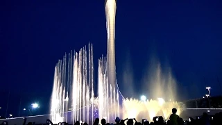 Адлер-Сочи. Олимпийский парк. Поющие фонтаны