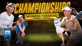 Rohrabacher/Bright vs Kovalova/Smith at the Pickleball Central Indoor USA Championships