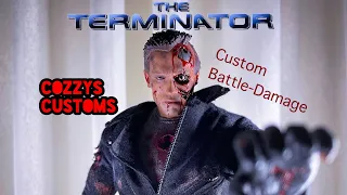 Hot Toys MMS238 Terminator Battle Damage - Cozzy’s Customs🎨