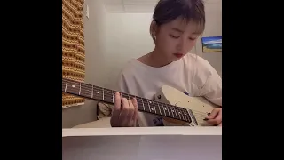 The Cigarette Duet - princess chelsea ｜ Guitar solo  | 不要抽煙 | (abbie ももこ) cover