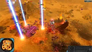 Chaos Space Marines vs Space Marines - Warhammer 40k: DOW 2: Retribution - Destroyer Mod