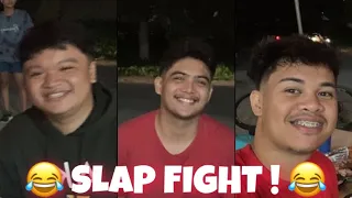 SLAP FIGHT ! 😂😂😂 ( 1 vs 2 )