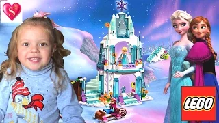 ✿FROZEN Lego Disney Princesses. Лего Принцессы Дисней Ледяной замок Эльзы Холодное сердце