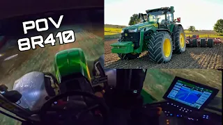 [POV] JOHN DEERE 8R410 + Horsch Cruiser 9 XL | CABVIEW