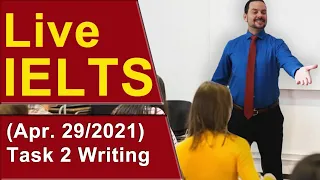 IELTS Live - Task 2 Writing - Starting Band 9 Essays