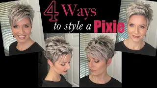 Pixie Hair Tutorials ~ 4 Styles in 1 Video!