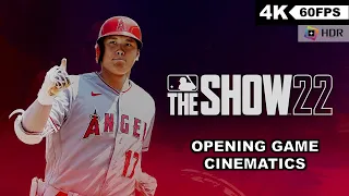 MLB The Show 22 Game Opening Cinematics with Shohei Ohtani - Xbox Series X - 4K60FPS HDR