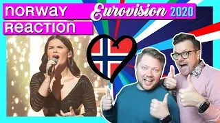 Norway Eurovision 2020 // REACTION VIDEO // Ulrikke Brandstorp - Attention