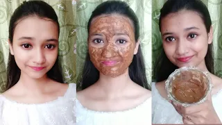 Skin brightening Saffron face pack at home//Tricks & Hacks