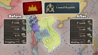 Communist Cambodia But It WORKS?? - Victoria 3 A-Z