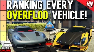 The ULTIMATE Overflod Vehicle Tier List | GTA Online