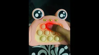 Satisfying with Unboxing & Review ￼Cute Pop It Push Game Review 2024 # FAST PUSH # Game 🤩