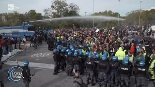 Gli scontri a Trieste - Porta a porta 19/10/2021