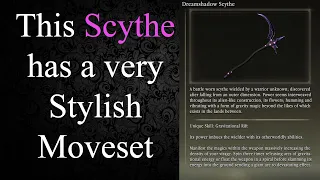 This Scythe has a very Good Looking Moveset - Elden Ring Dreamshadow Scythe Moveset Showcase - Mod