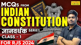 RJS 2024 : Indian Constitution | MCQs from Constitution of India by Surya Sir | Rajasthan Judiciary