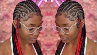 Designer Feed in Braids| Dopeaxxpana